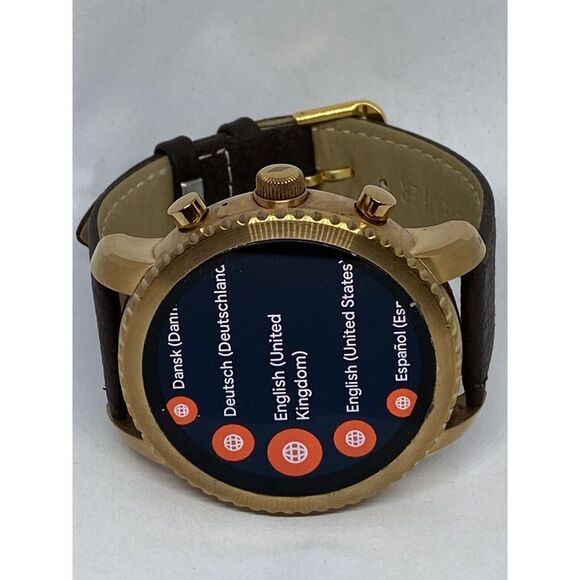 Fossil Gen 3 Authentic Genuine Smart Watch Custom Band FTW4002 LT259 - Picture 7 of 12